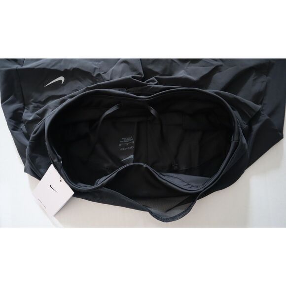 Nike FB7044-010 Women's Sz L Black Dri-FIT Swift Mid-Rise Running Pants - Picture 5 of 13